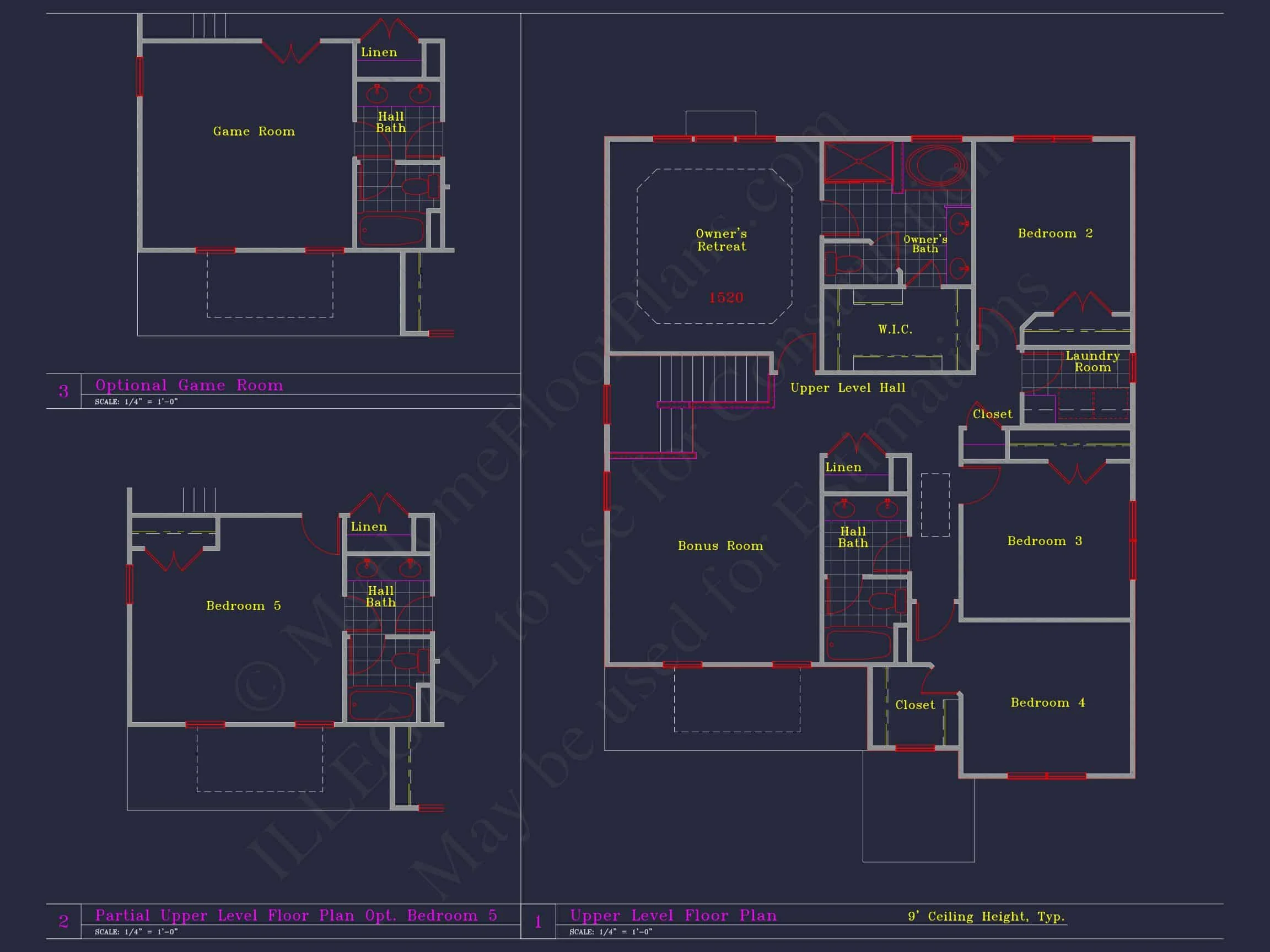 Coastal Craftsman house Plan with Detailed CAD Floor Designs