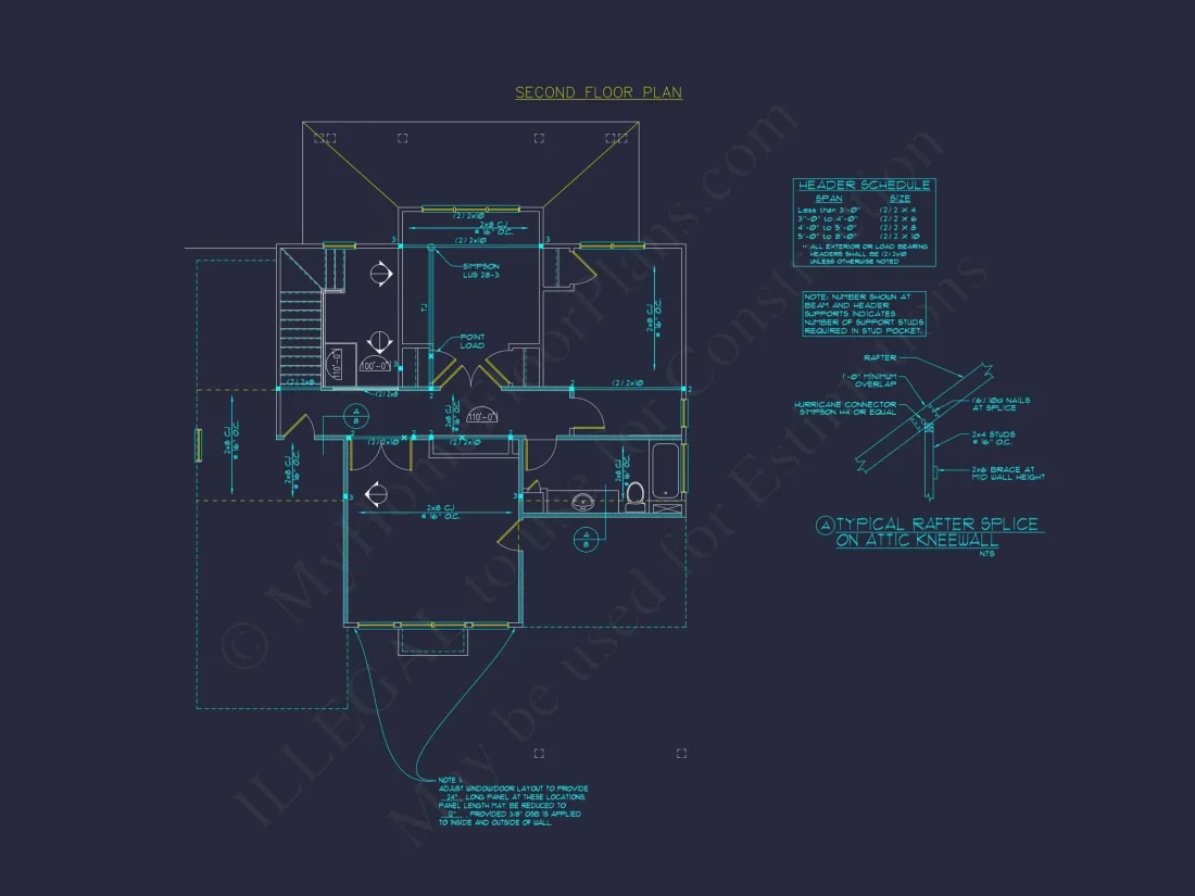 Customizable house Plan with 3 Bedrooms, Basement & CAD Designs