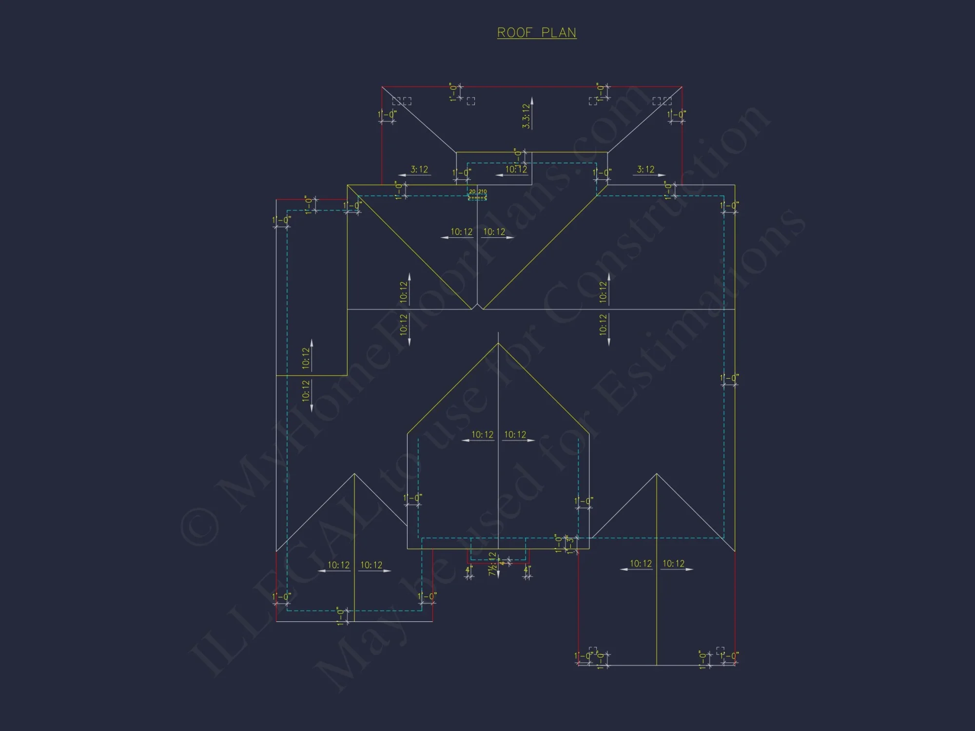 Customizable house Plan with 3 Bedrooms, Basement & CAD Designs
