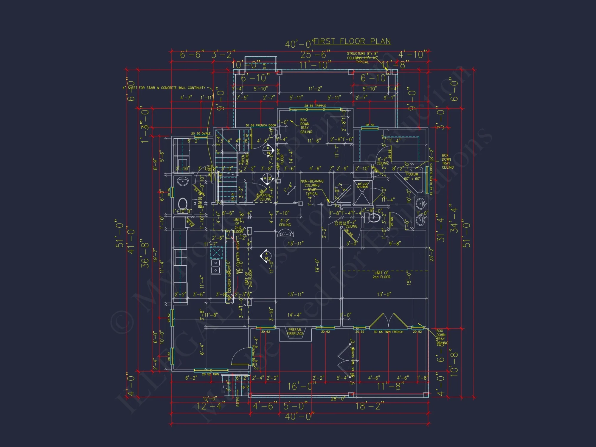 Customizable house Plan with 3 Bedrooms, Basement & CAD Designs