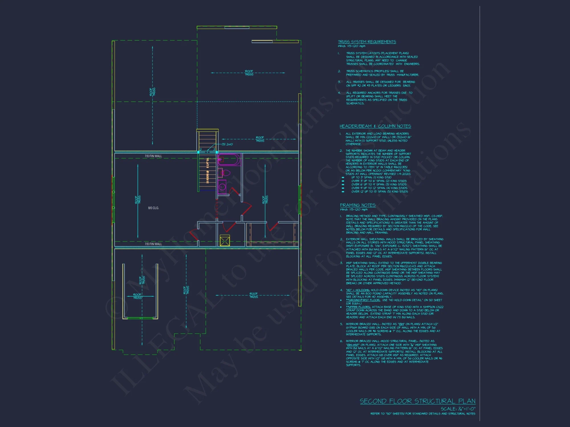 Spacious house Plan with Modern Designs and CAD Floor Blueprint