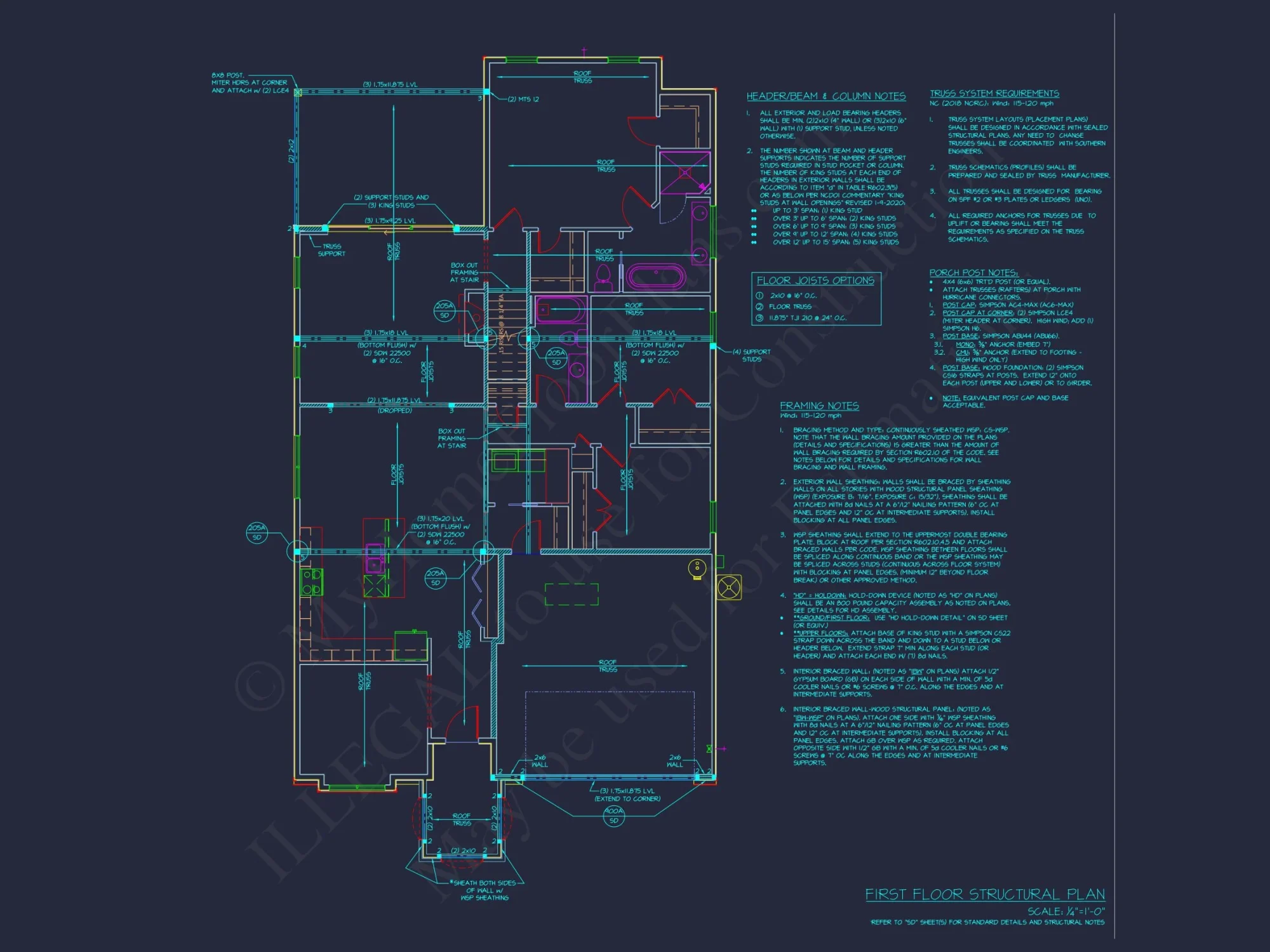 Spacious house Plan with Modern Designs and CAD Floor Blueprint