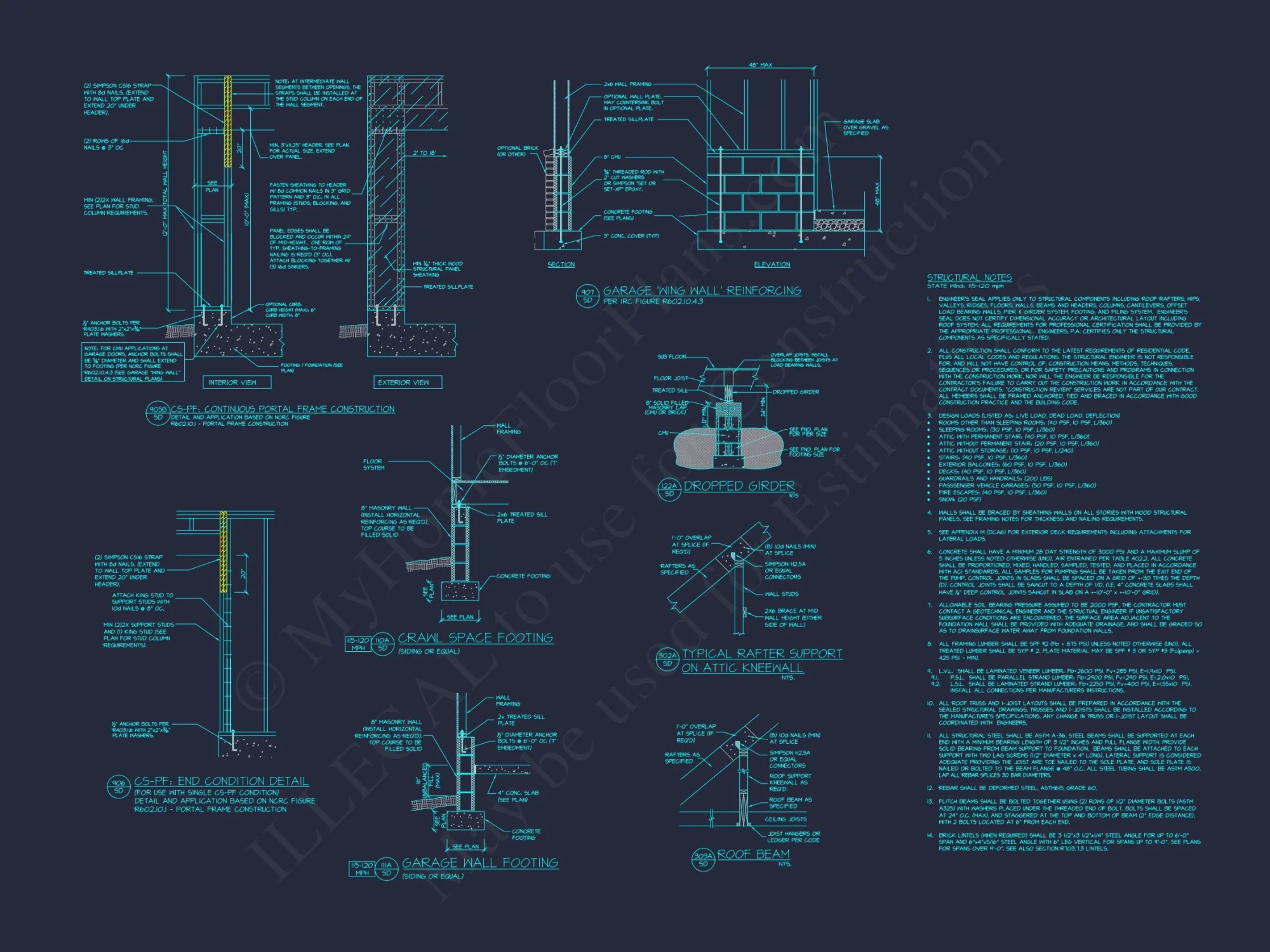Elegant house Plan with Open Floor Plan and CAD Designs