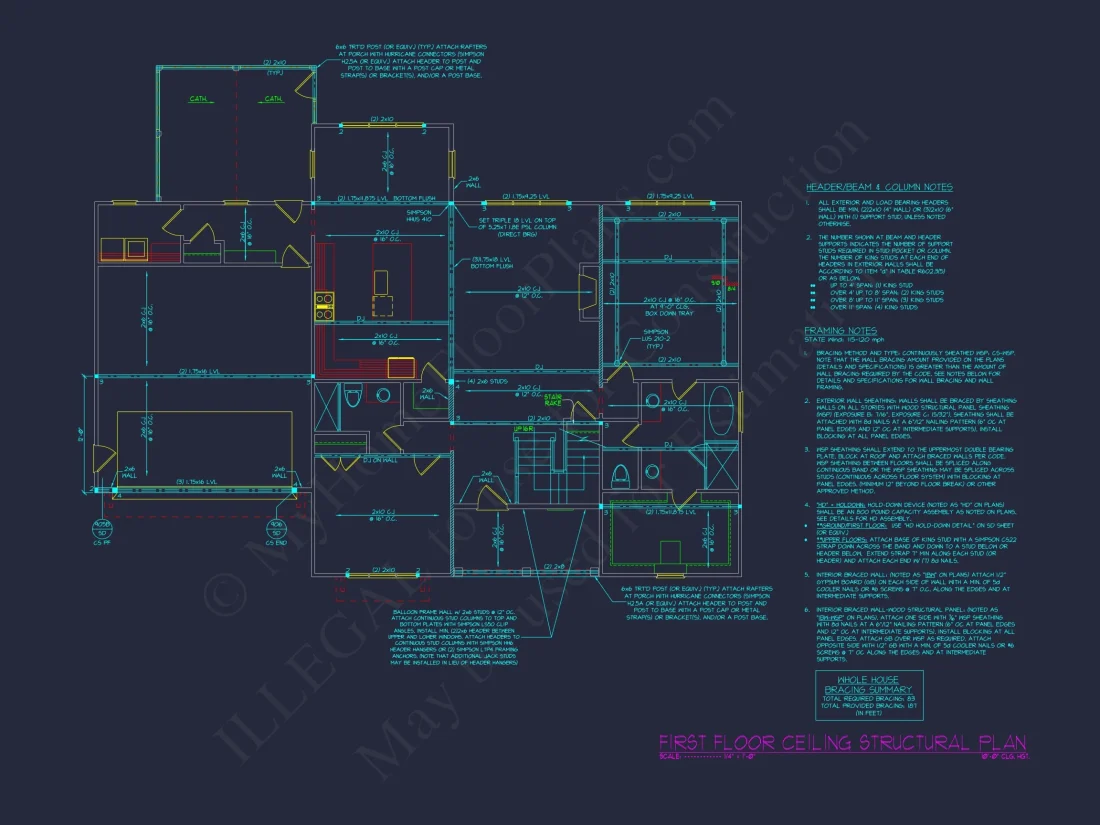 Elegant house Plan with Open Floor Plan and CAD Designs