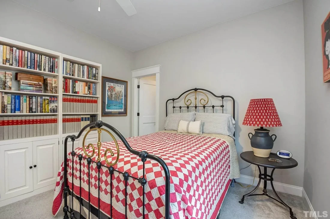 Custom Transitional house Plan with 4 Bedrooms and Elegant Features