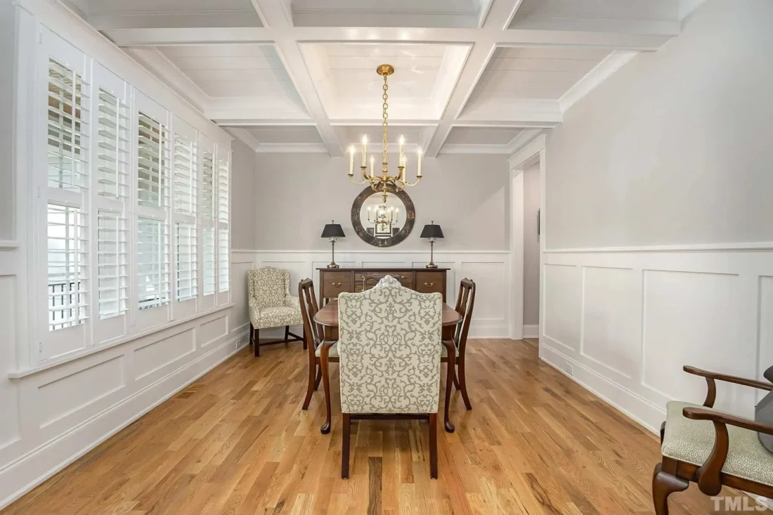 Custom Transitional house Plan with 4 Bedrooms and Elegant Features