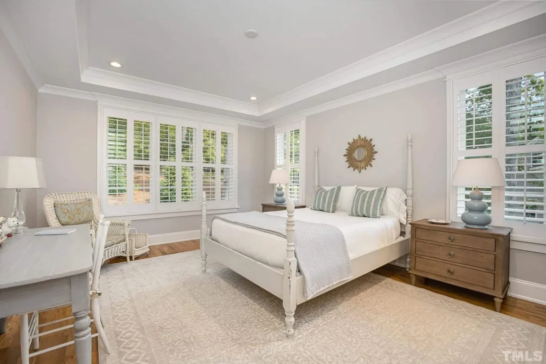 Custom Transitional house Plan with 4 Bedrooms and Elegant Features