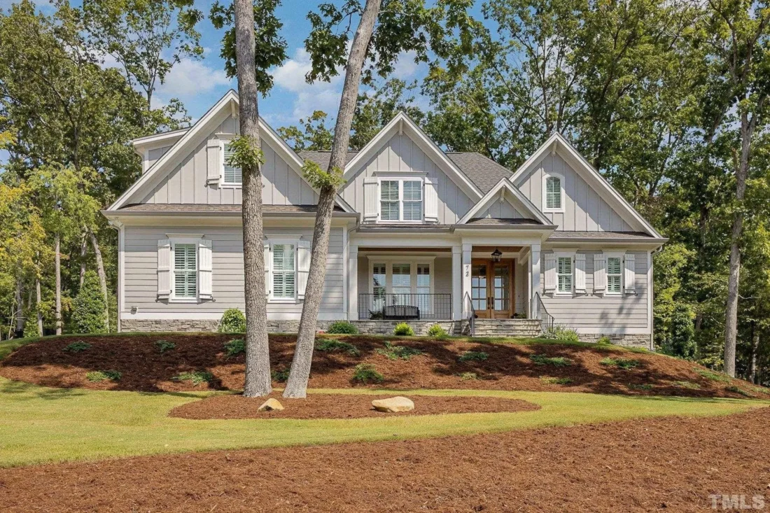 Custom Transitional house Plan with 4 Bedrooms and Elegant Features