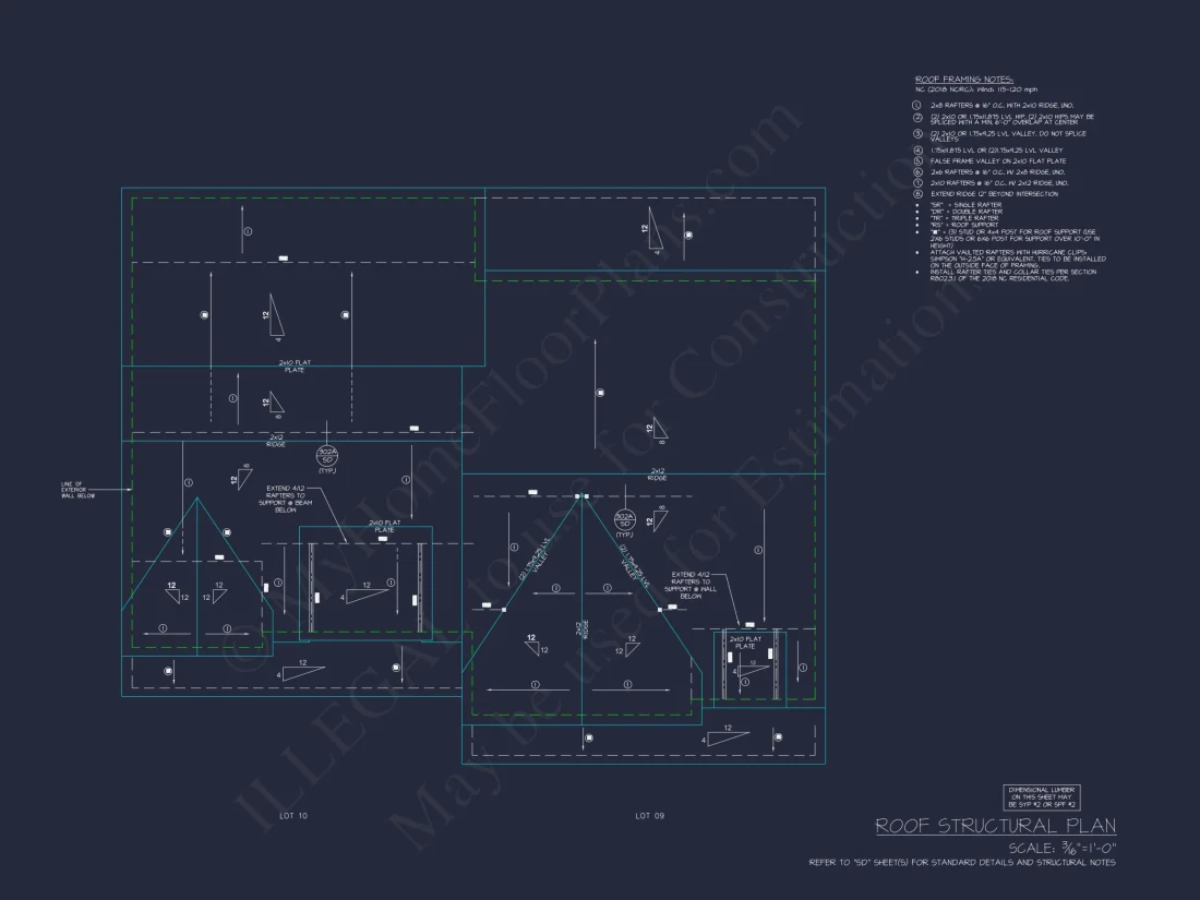 Modern Duplex house Plan with Spacious Floor Designs & CAD Blueprints