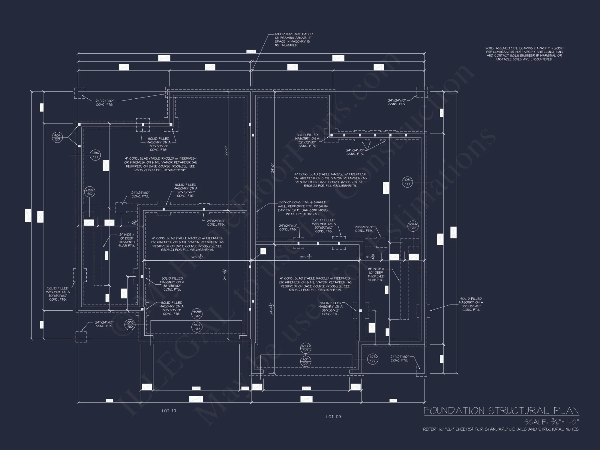 Modern Duplex house Plan with Spacious Floor Designs & CAD Blueprints