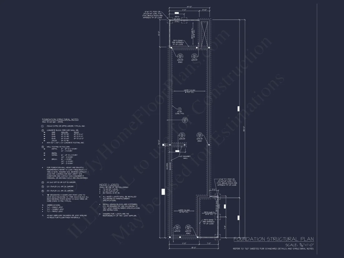 Modern 2-Story house Plan with Open Floor Design and CAD Blueprint
