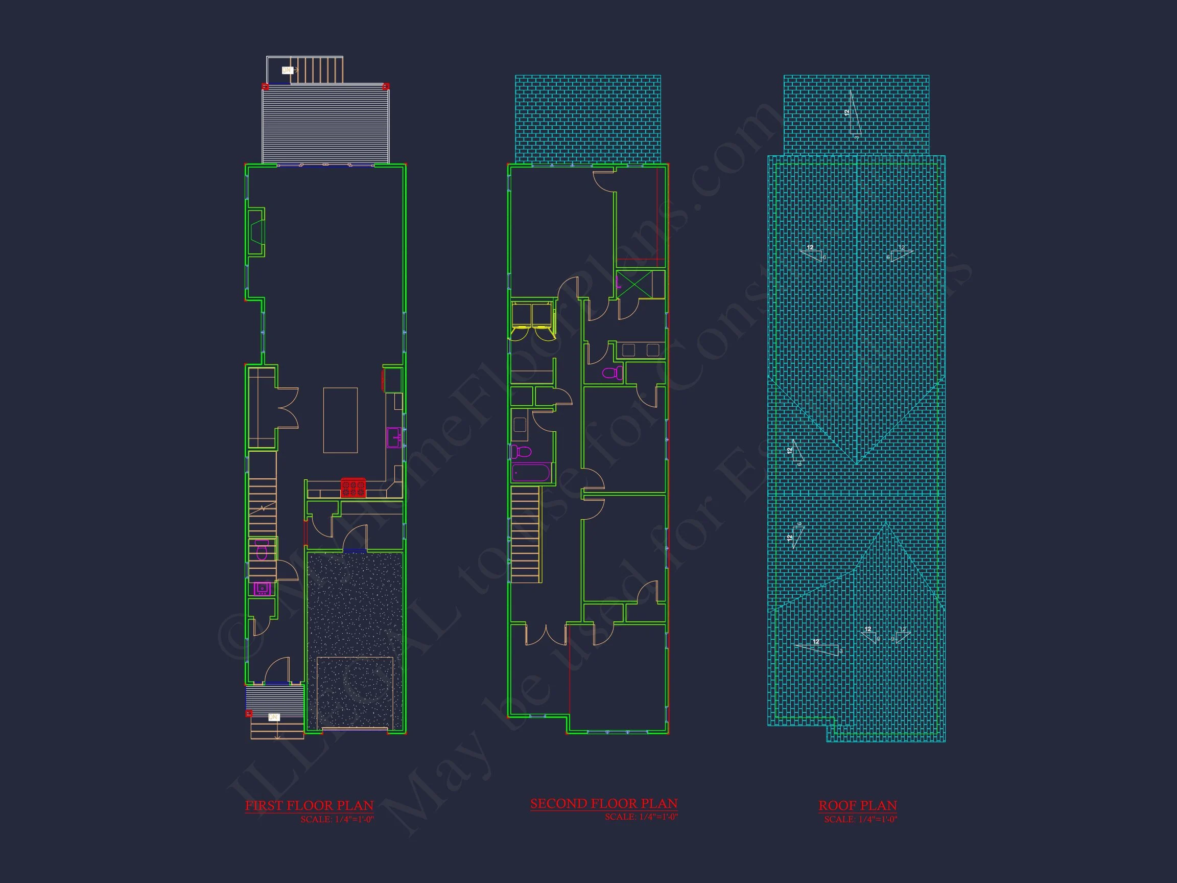 Modern Suburban house Plan with Spacious 2-Story Design