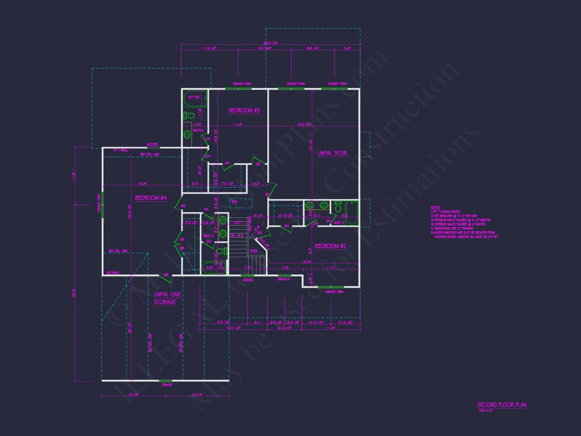Modern Southern house Plan with Spacious Blueprint Designs