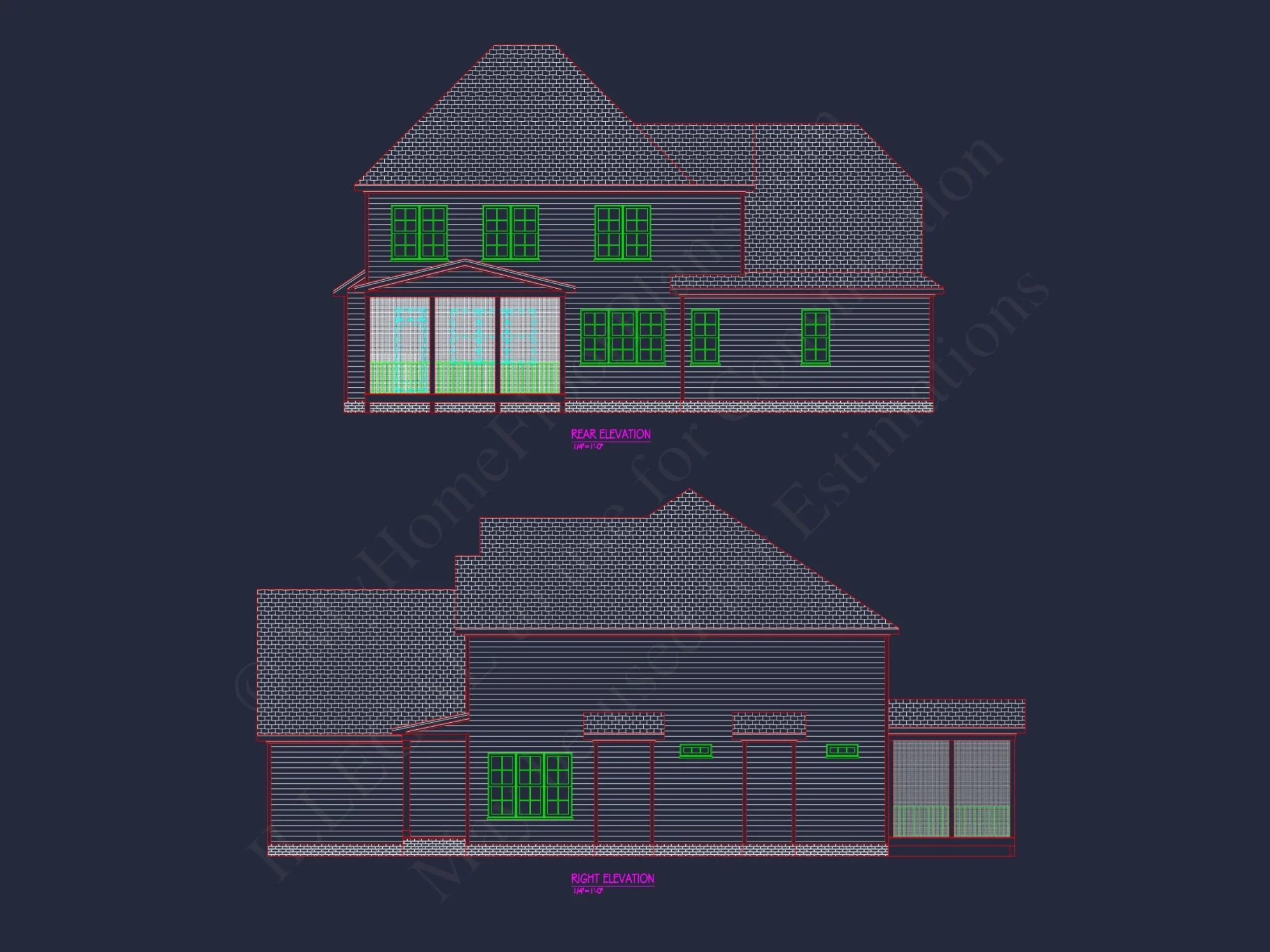 Modern Southern house Plan with Spacious Blueprint Designs