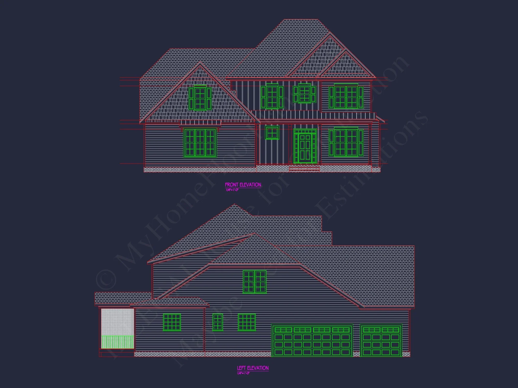 Modern Southern house Plan with Spacious Blueprint Designs