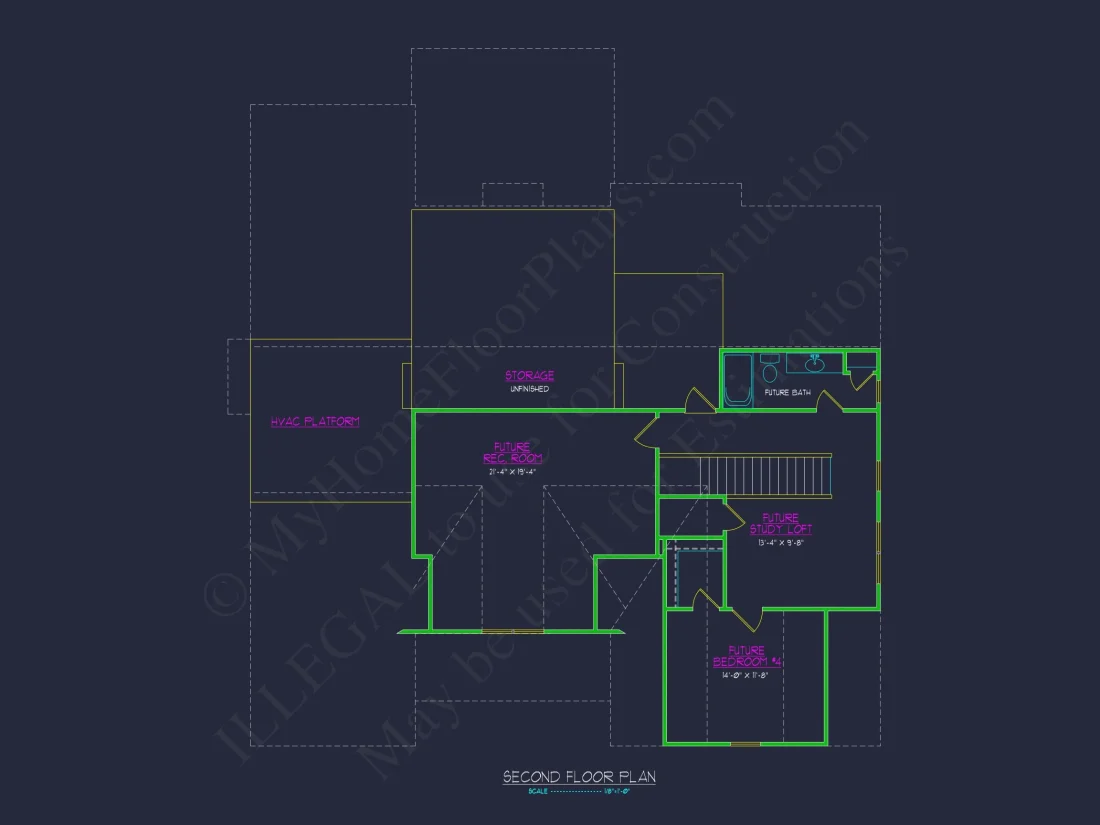 Versatile house Floor Plan Blueprint: Craftsman-Inspired Designs