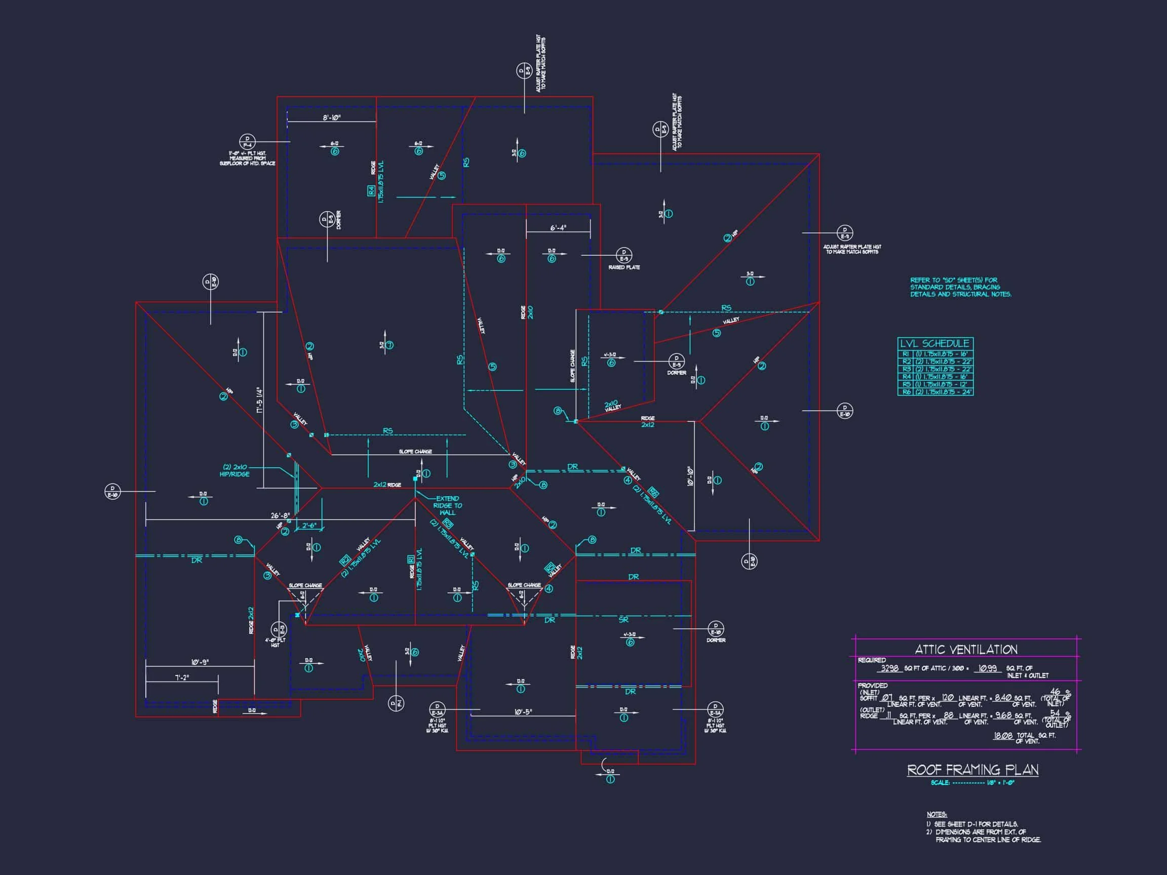 20-1307 HOUSE PLAN - Modern Craftsman House Floor Plan with Detailed CAD Designs 15 Modern Craftsman house Floor Plan with Detailed CAD Designs