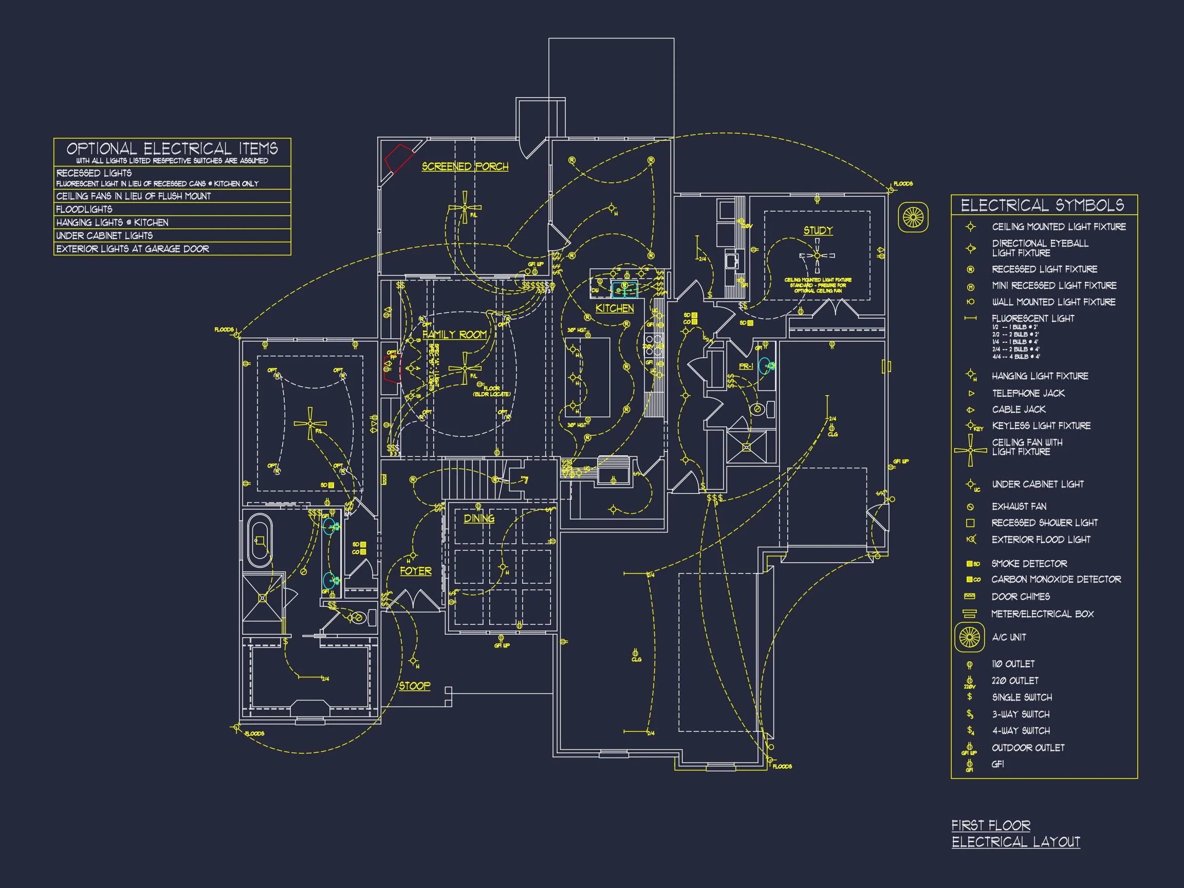 20-1307 HOUSE PLAN - Modern Craftsman House Floor Plan with Detailed CAD Designs 10 Modern Craftsman house Floor Plan with Detailed CAD Designs