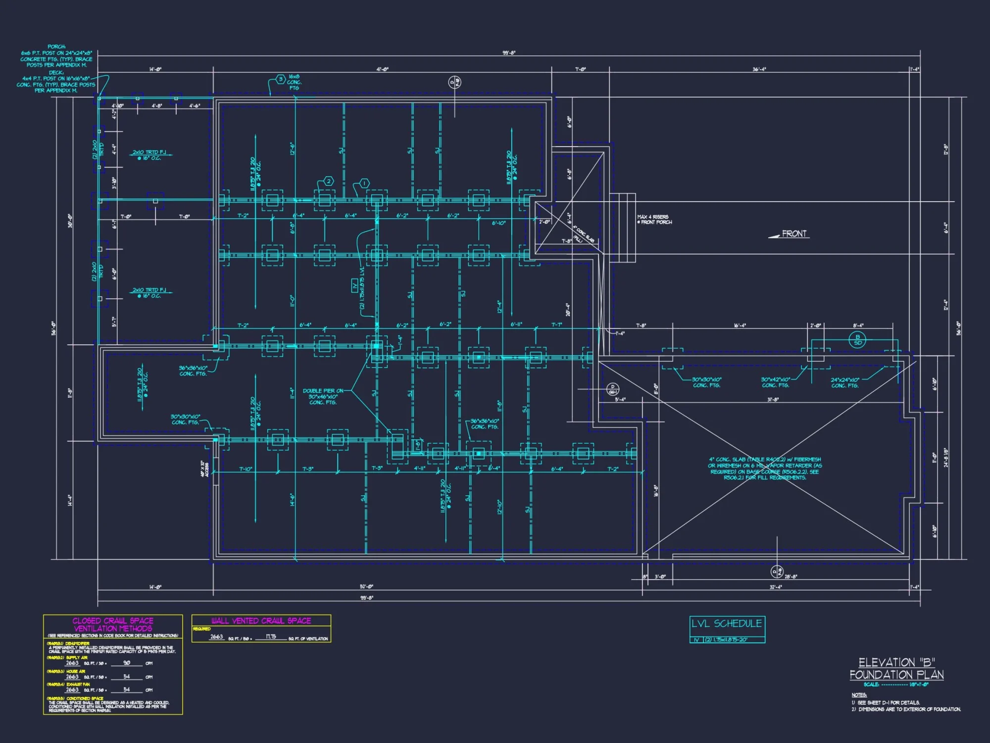 Craftsman house Plan with 4 Beds, 3 Baths, CAD Design & More
