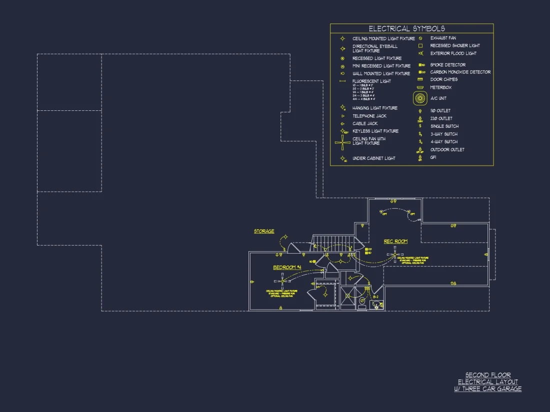 Craftsman house Plan with 4 Beds, 3 Baths, CAD Design & More