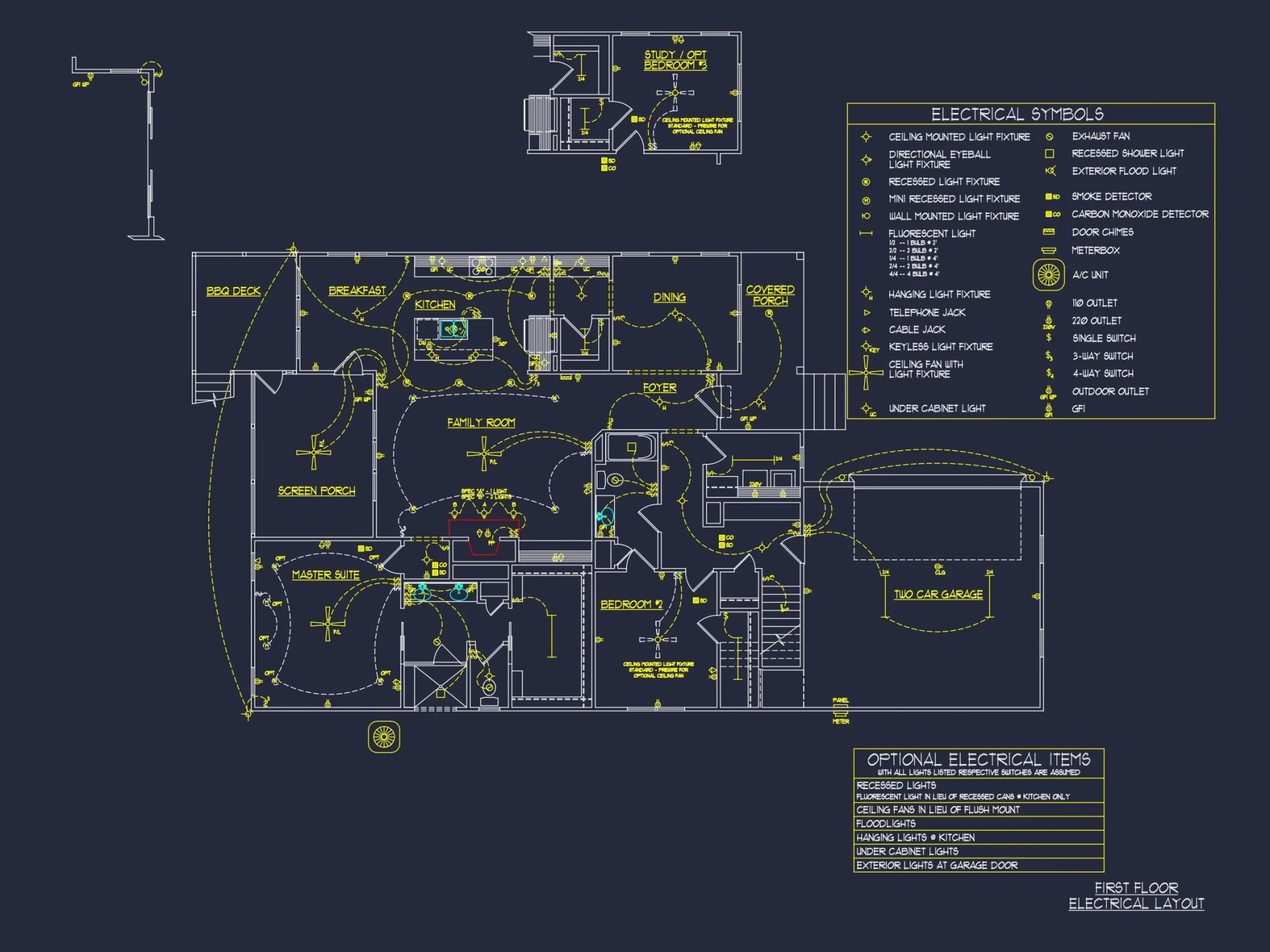 Stunning house Plan with 1.5 Floors, CAD Designs, and Blueprint