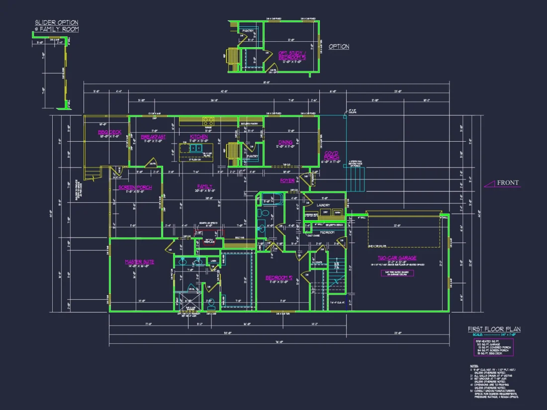 Stunning house Plan with 1.5 Floors, CAD Designs, and Blueprint