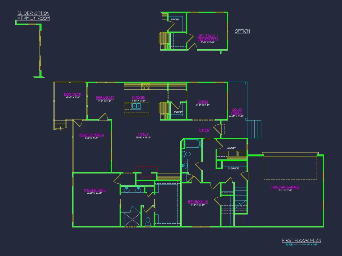 Stunning house Plan with 1.5 Floors, CAD Designs, and Blueprint