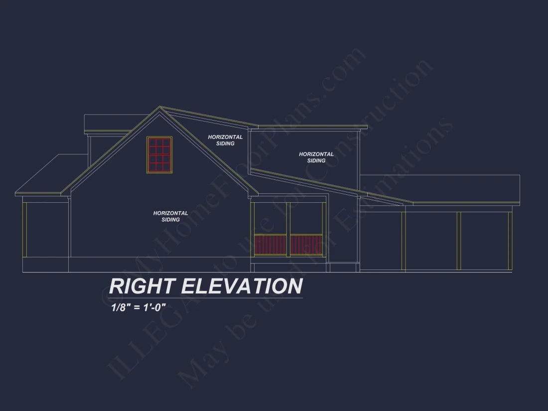 Charming 4-Bedroom house Plan with CAD Floor Designs