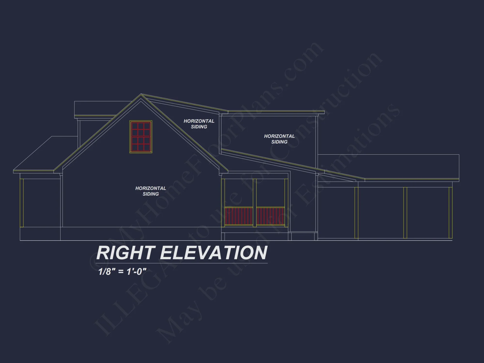 Charming 4-Bedroom house Plan with CAD Floor Designs