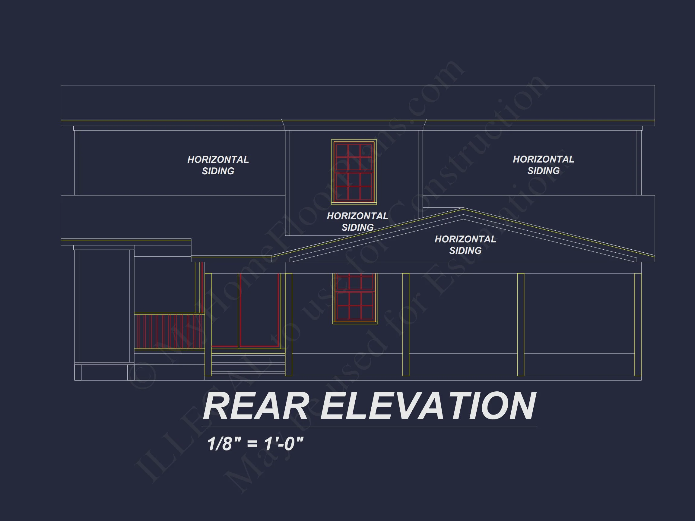 20-1150 HOUSE PLAN - Charming 4-Bedroom House Plan with CAD Floor Designs 34 Charming 4-Bedroom house Plan with CAD Floor Designs