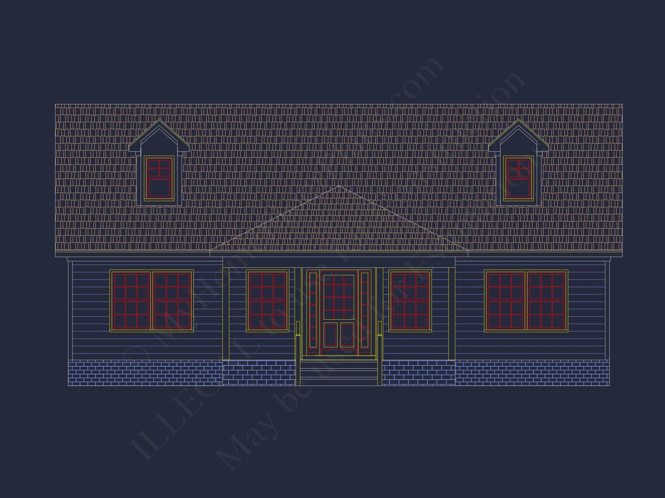 20-1150 HOUSE PLAN - Charming 4-Bedroom House Plan with CAD Floor Designs 31 Charming 4-Bedroom house Plan with CAD Floor Designs