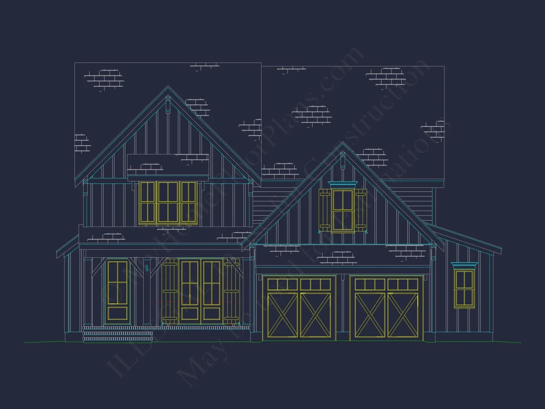 Modern Craftsman house Plan with Spacious Floor Designs
