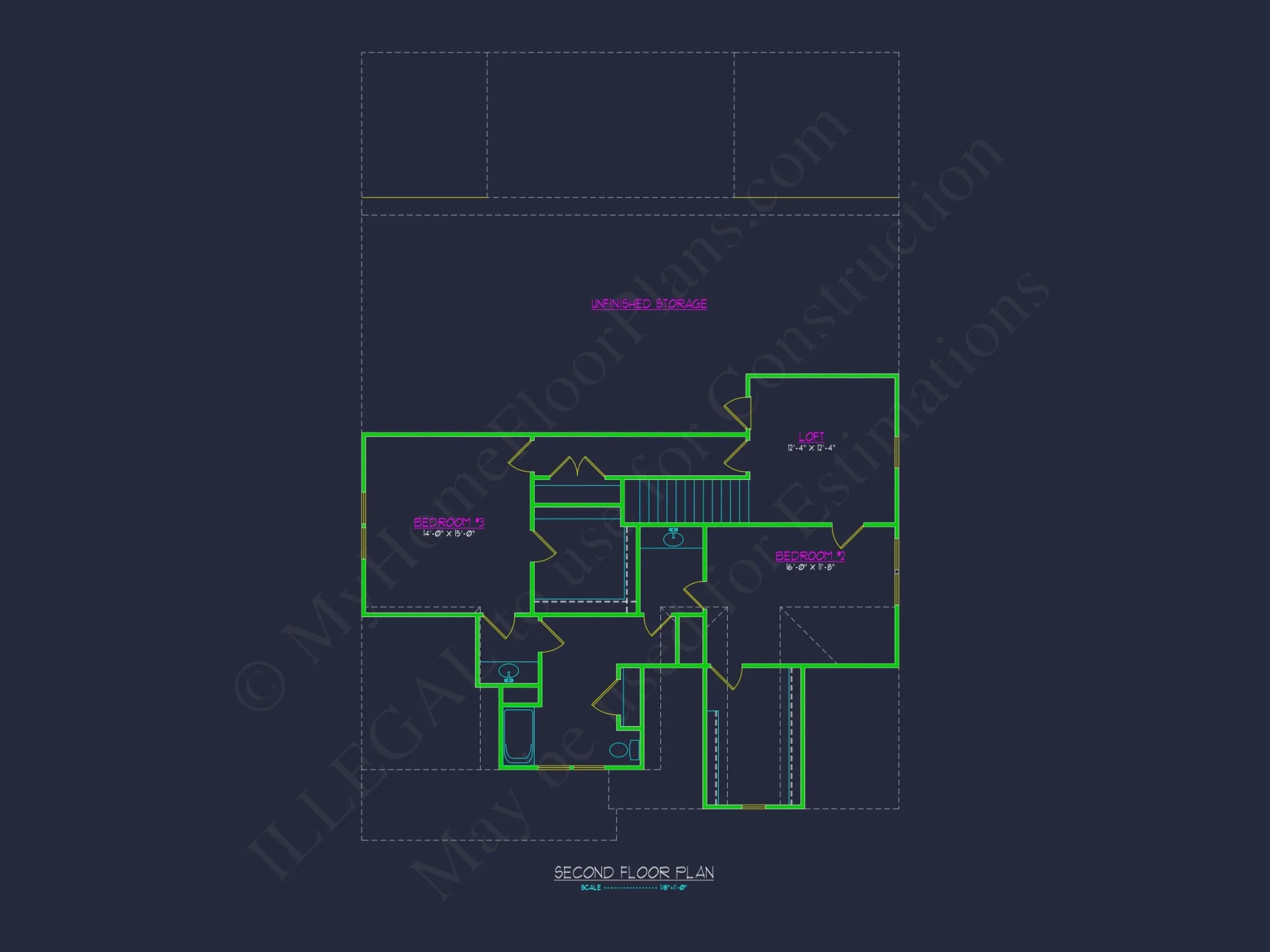 Modern Farmhouse house Plan with 2 Stories and Spacious Design