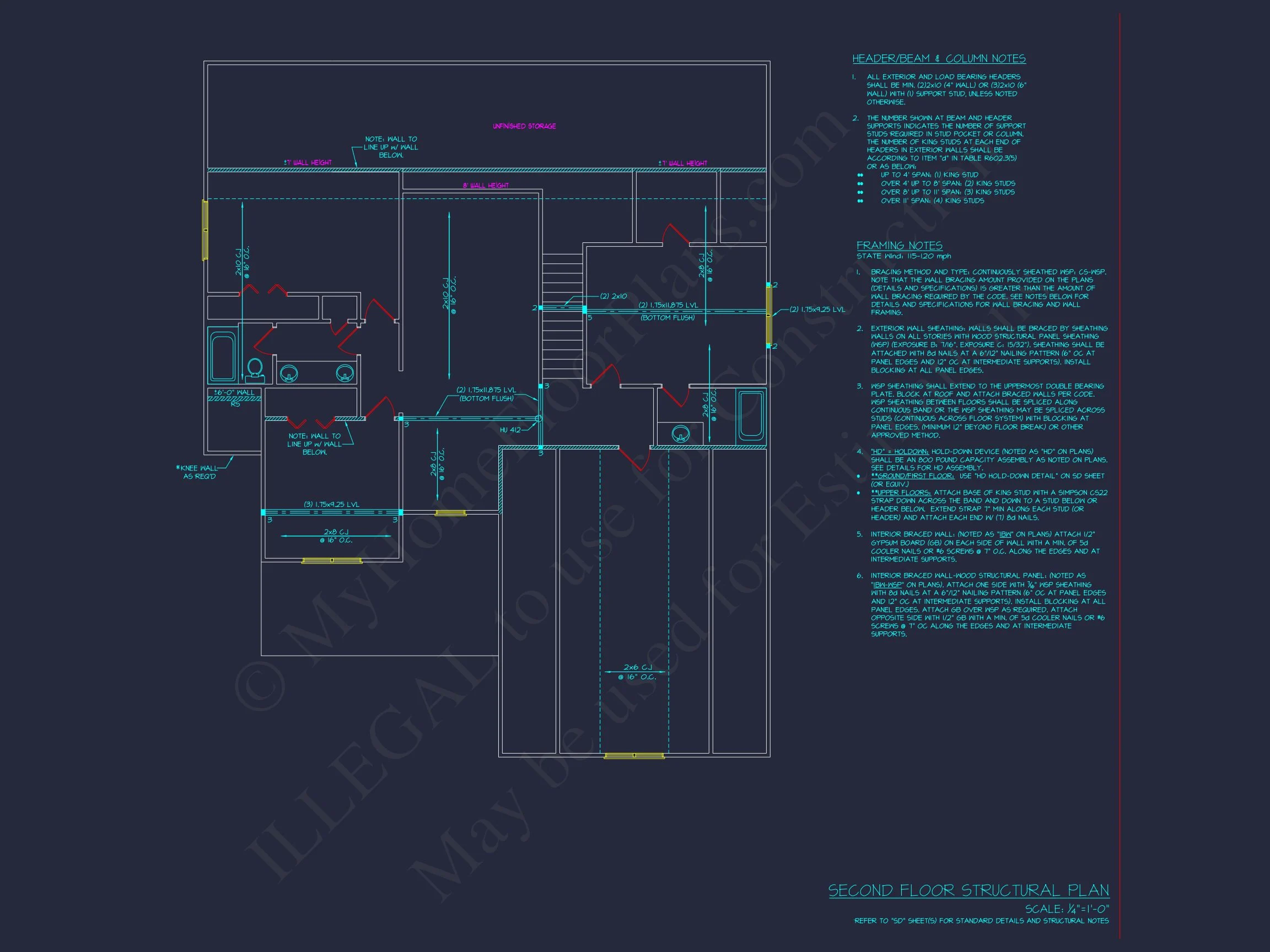 19-2227 HOUSE PLAN - Stunning 2-Story House Plan with 4 Bedrooms, CAD Designs & Features 8 Stunning 2-Story house Plan with 4 Bedrooms, CAD Designs & Features