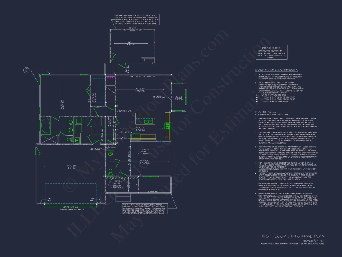 Beautiful 2-Story house Plan with Traditional CAD Designs