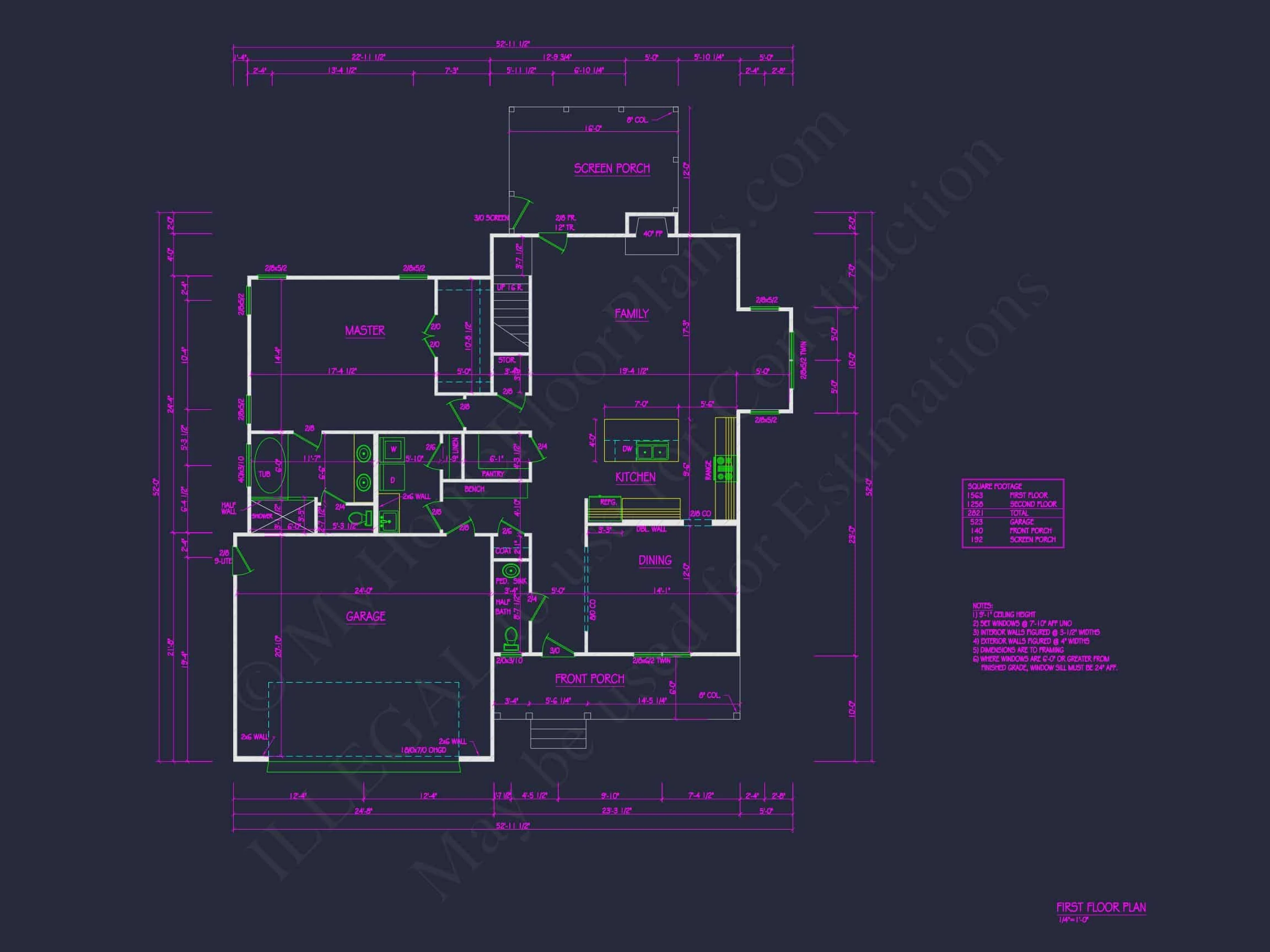 19-2174 HOUSE PLAN - Beautiful 2-Story House Plan with Traditional CAD Designs 6 Beautiful 2-Story house Plan with Traditional CAD Designs
