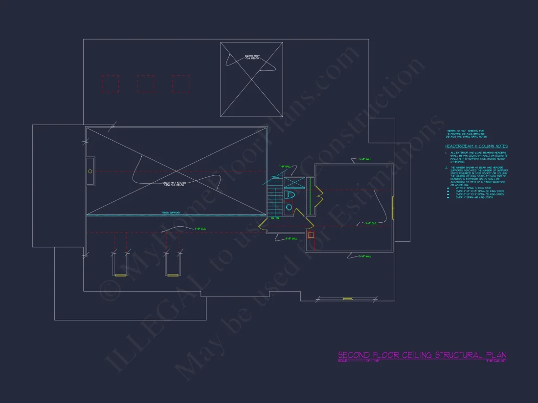 Traditional Craftsman house Plan with 1.5 Floors and Spacious Design