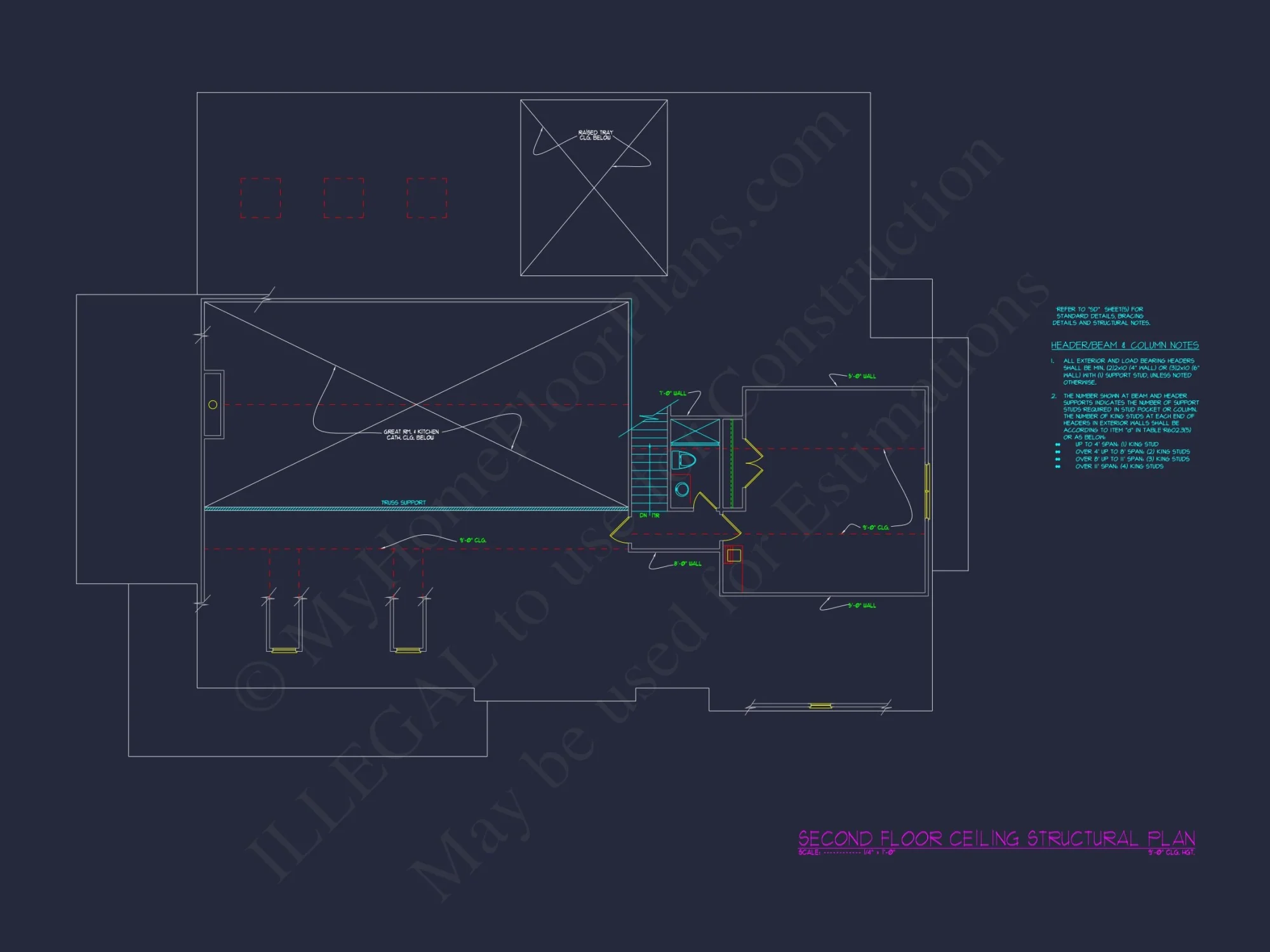 Traditional Craftsman house Plan with 1.5 Floors and Spacious Design