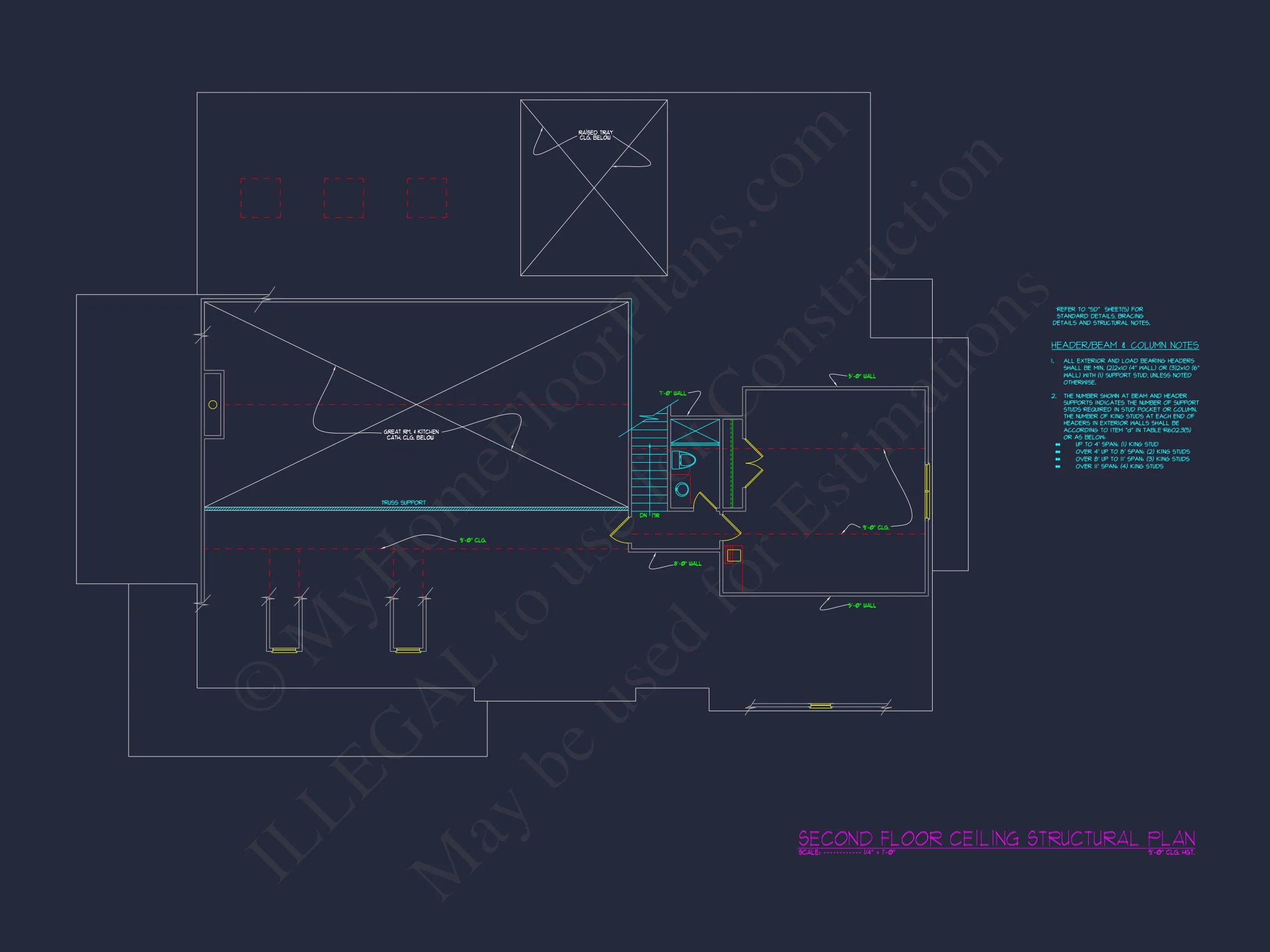 19-1922 HOUSE PLAN - Traditional Craftsman House Plan with 1.5 Floors and Spacious Design 10 Traditional Craftsman house Plan with 1.5 Floors and Spacious Design