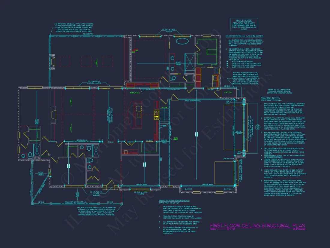 Traditional Craftsman house Plan with 1.5 Floors and Spacious Design