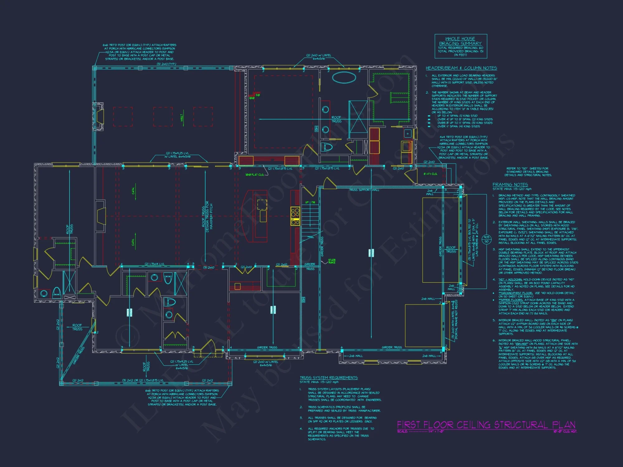 Traditional Craftsman house Plan with 1.5 Floors and Spacious Design