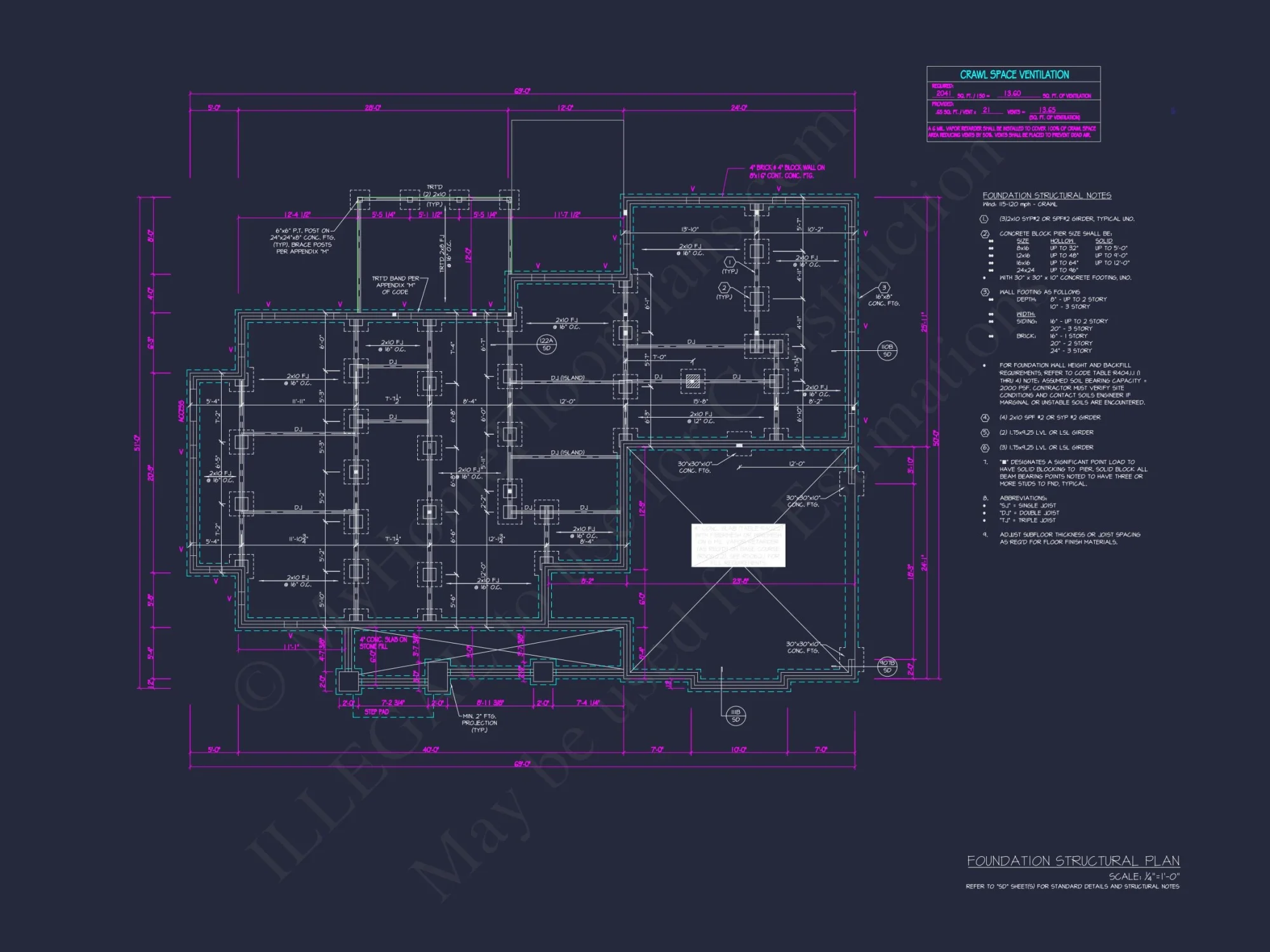 Craftsman house Plan With 1.5 Floors, CAD & Blueprint Designs