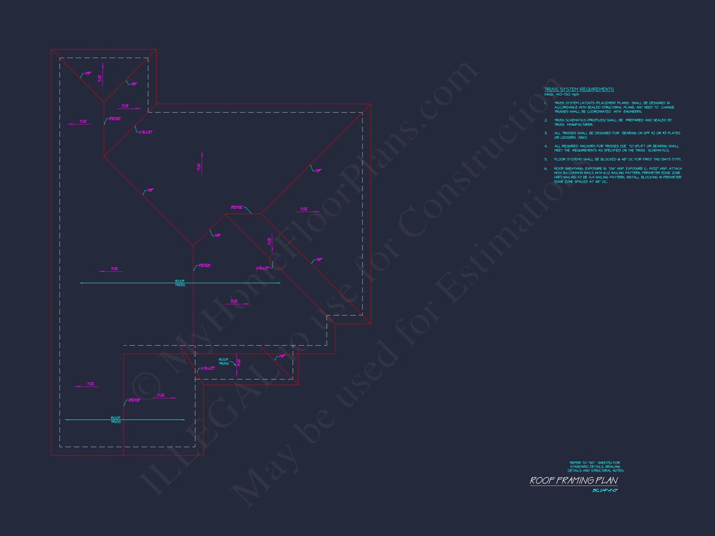 19-1792 HOUSE PLAN - Beautiful House Plan with 4 Bedrooms, CAD Designs & Blueprint 17 Beautiful house Plan with 4 Bedrooms, CAD Designs & Blueprint
