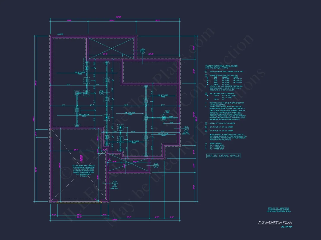 Beautiful house Plan with 4 Bedrooms, CAD Designs & Blueprint