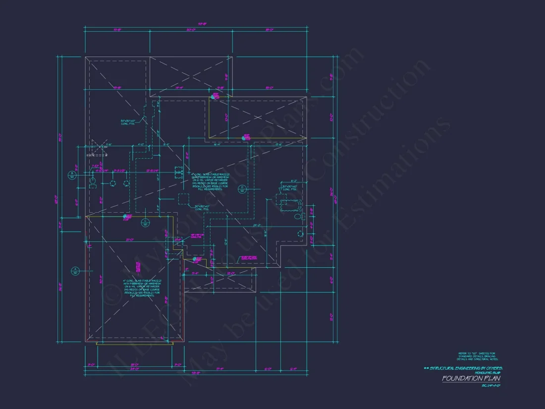 Beautiful house Plan with 4 Bedrooms, CAD Designs & Blueprint