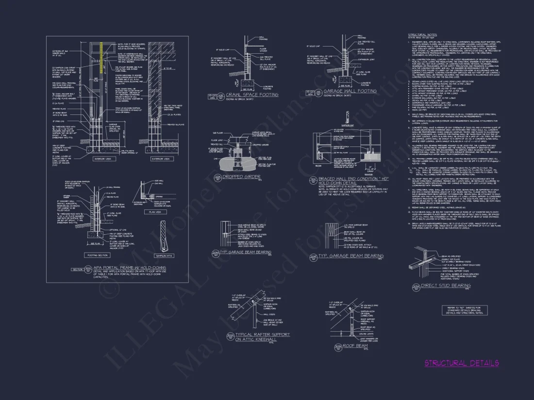 Modern Craftsman house Plan with 2.5 Floors and 4 Bedrooms