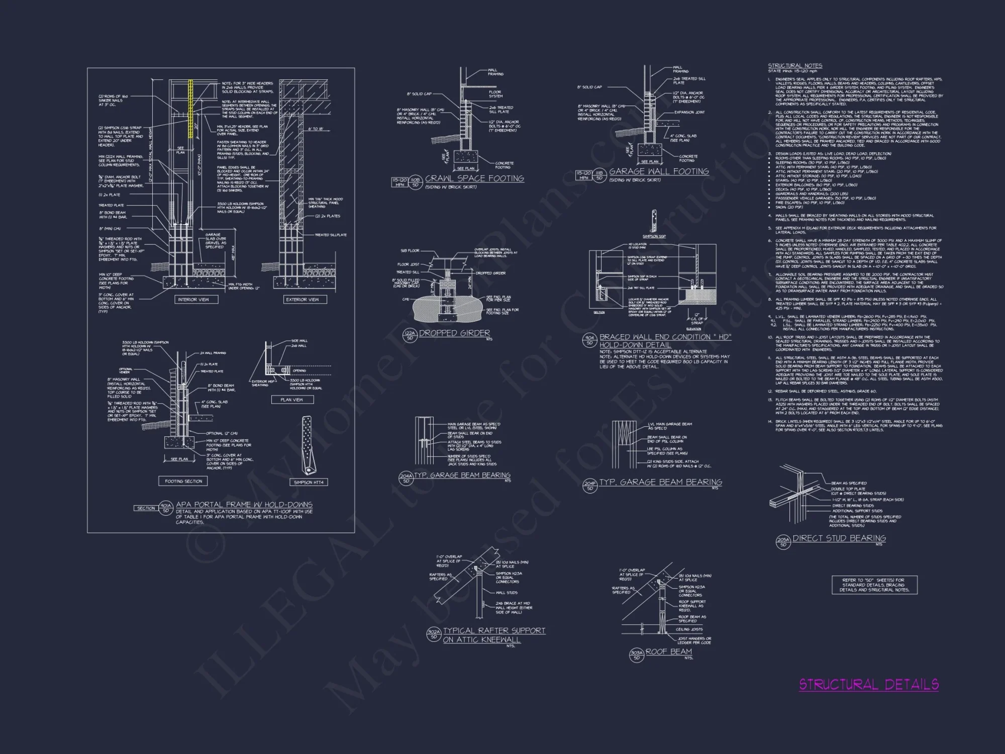 Modern Craftsman house Plan with 2.5 Floors and 4 Bedrooms