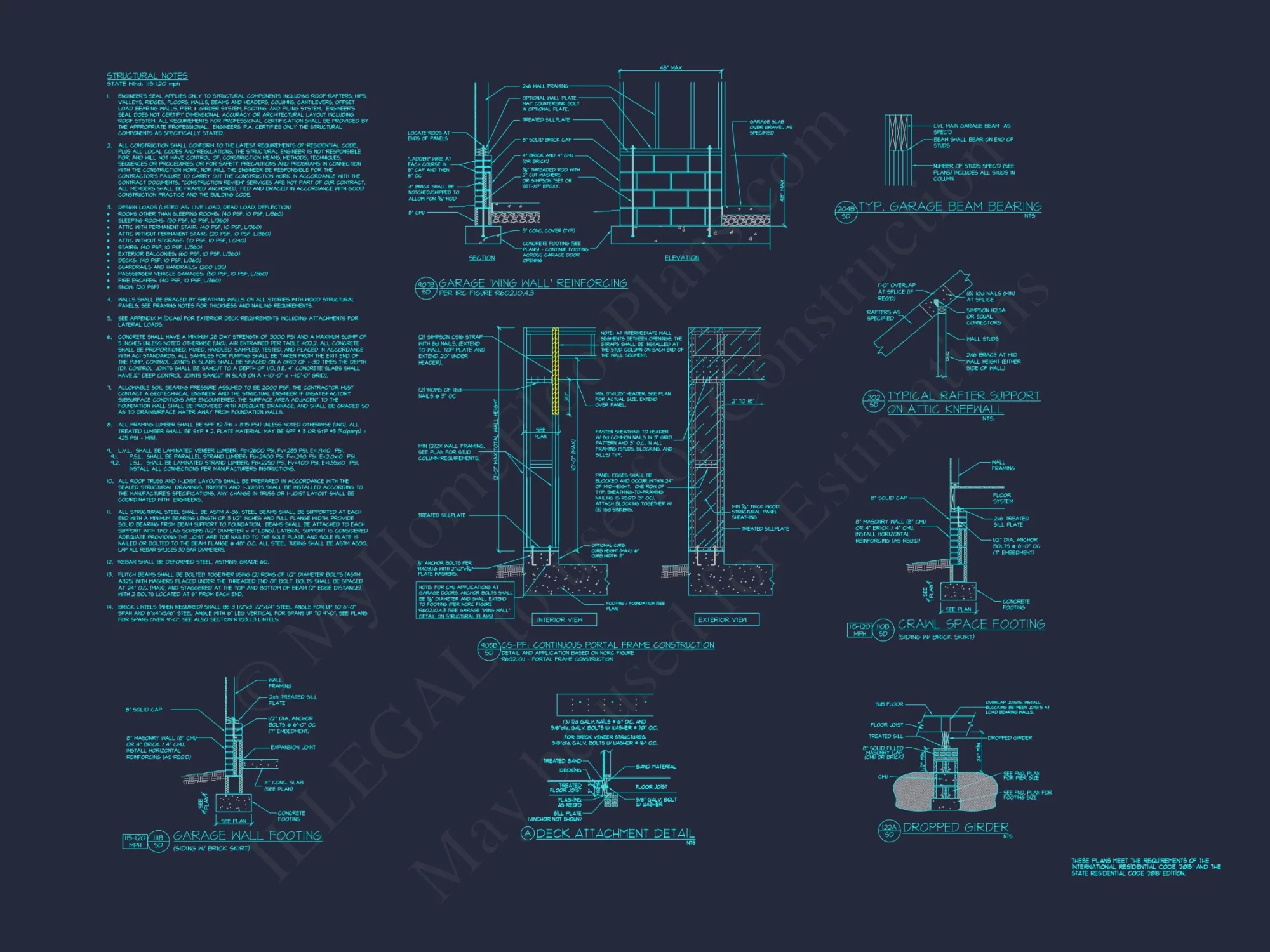 Beautiful house Plan with 2 Floors, Craftsman Designs & CAD