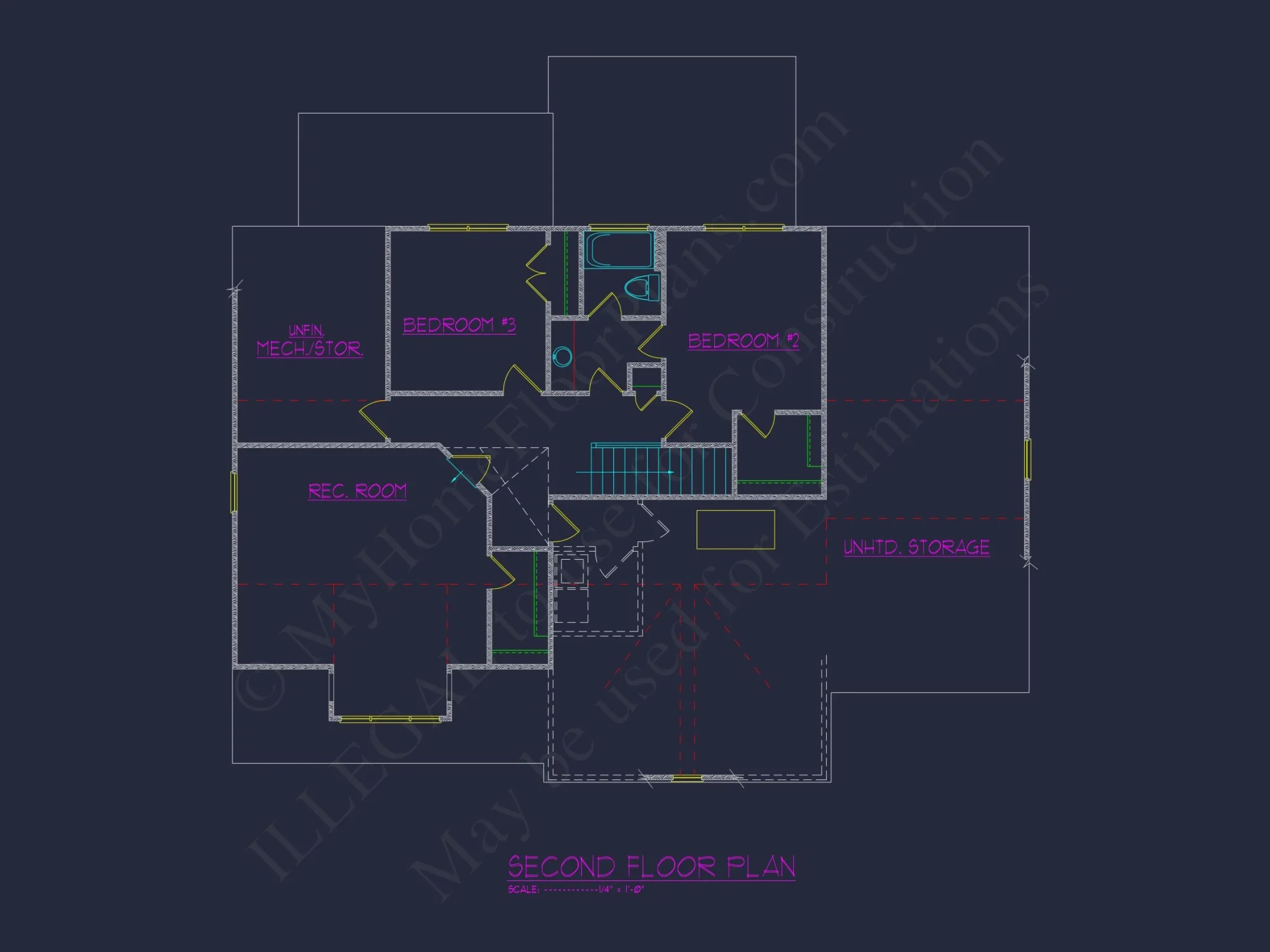 Beautiful house Plan with 2 Floors, Craftsman Designs & CAD