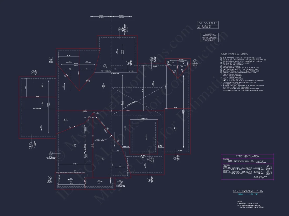 Craftsman house Plan with 4 Bedrooms, Spacious CAD Designs